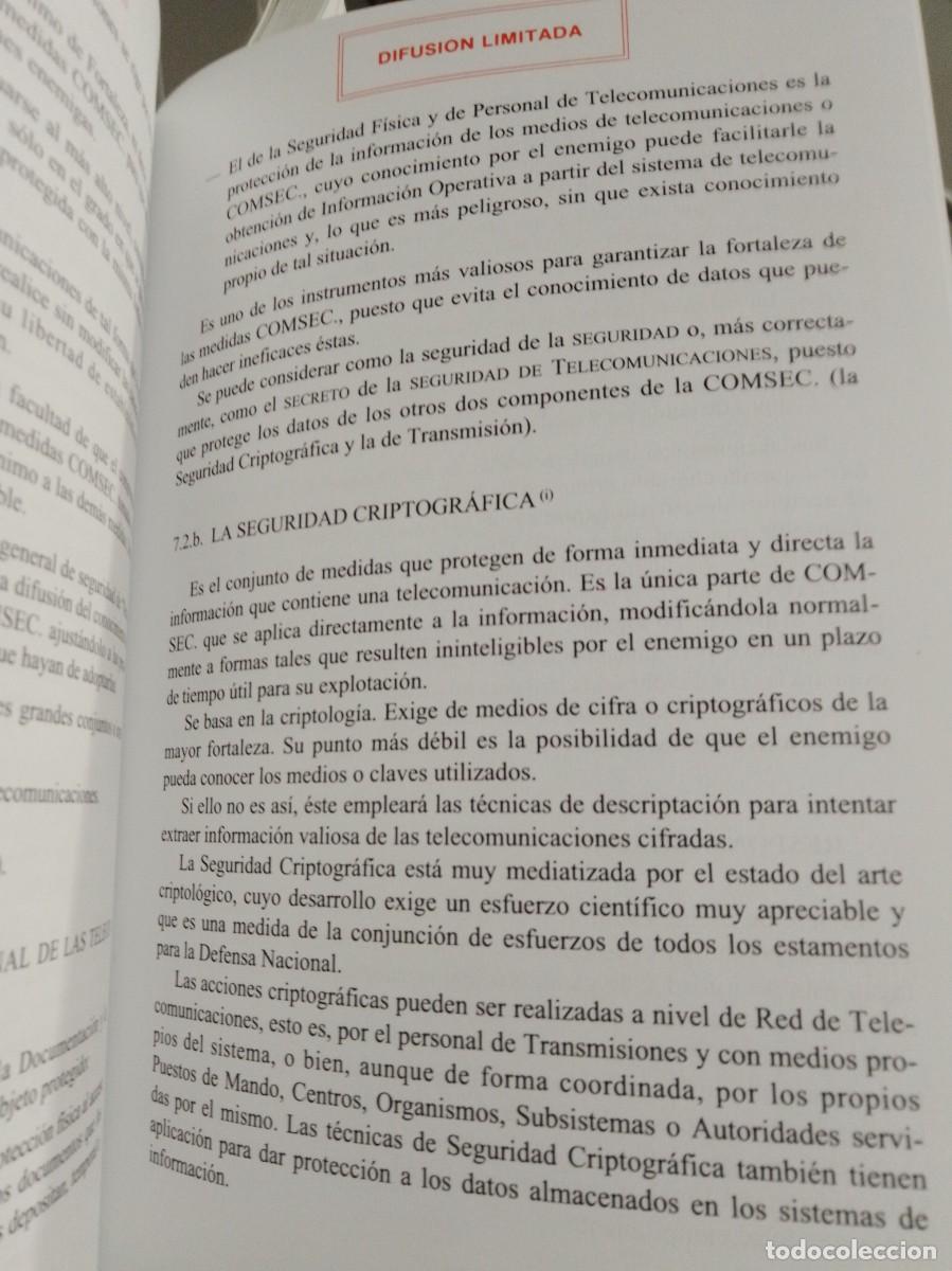 Libros antiguos: MANUAL DEL EJERCITO SOBRE TELECOMUNICACIONES - Foto 8