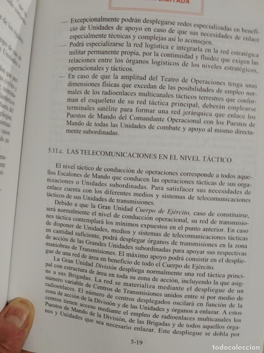 Libros antiguos: MANUAL DEL EJERCITO SOBRE TELECOMUNICACIONES - Foto 9