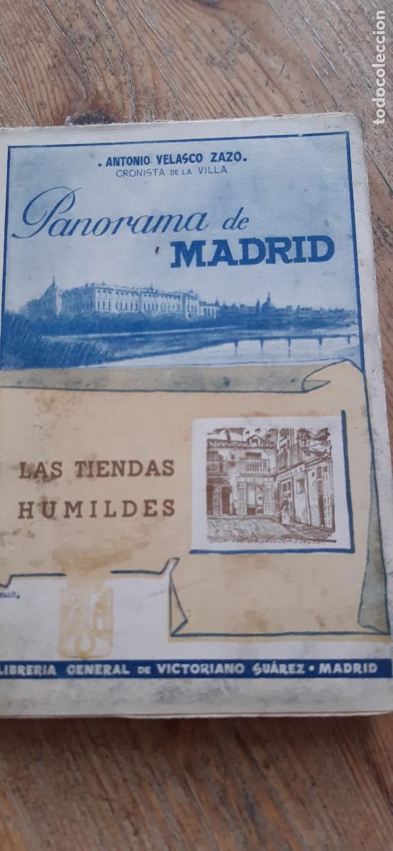 Libros antiguos: Panorama de Madrid. Las tiendas humildes. - Foto 1
