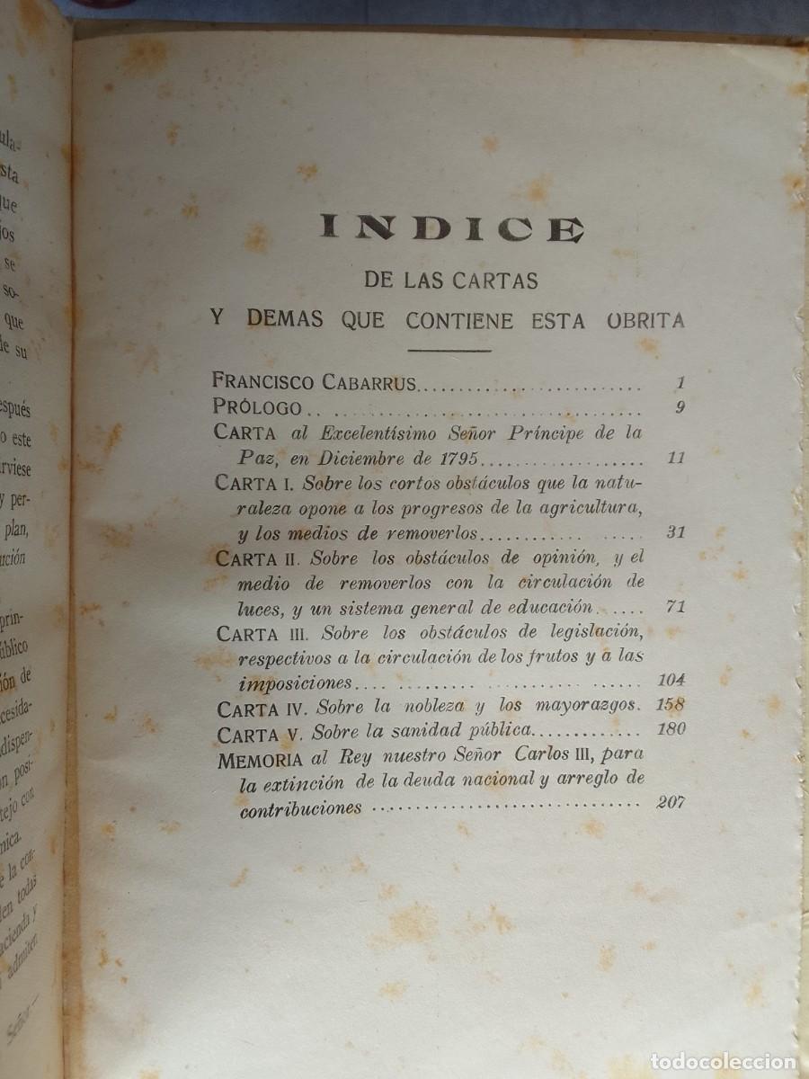 Libros antiguos: CABARRUS. CARTAS. 1932. - Foto 8