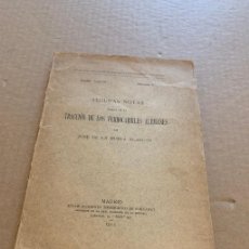 Libros antiguos: 1913 JOSE DE LA MUELA ALARCON: TRACCION DE FERROCARRILES ALEMANES / DEDICATORIA AUTOGRAFA