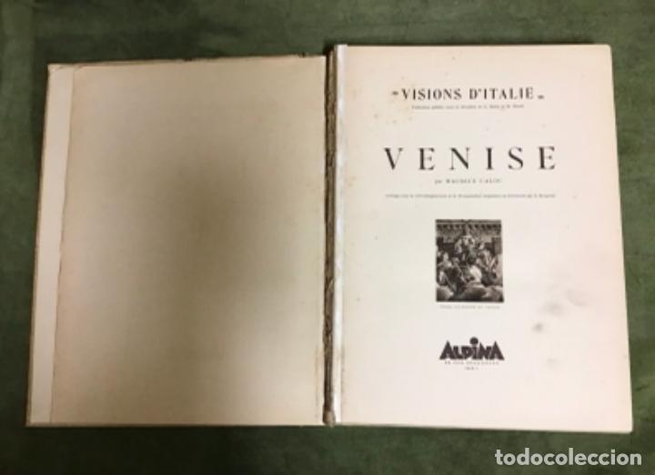 Libros antiguos: VENISE, ALPINA PAR&Iacute;S - Foto 3