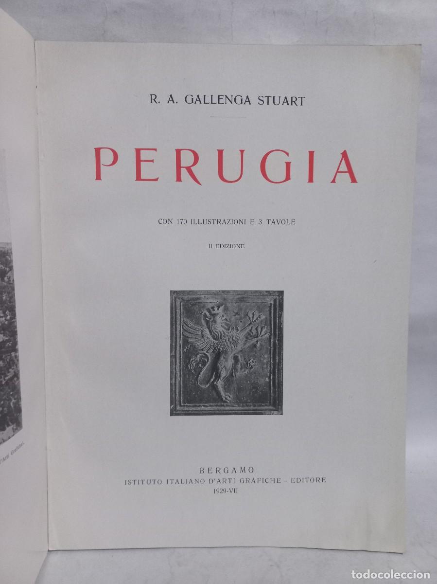 Libros antiguos: R. A. Gallenga Stuart - Perugia - 1929 - Foto 2