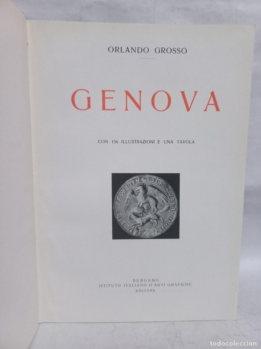 Libros antiguos: Orlando Grosso - Genova - 1926 - Foto 2