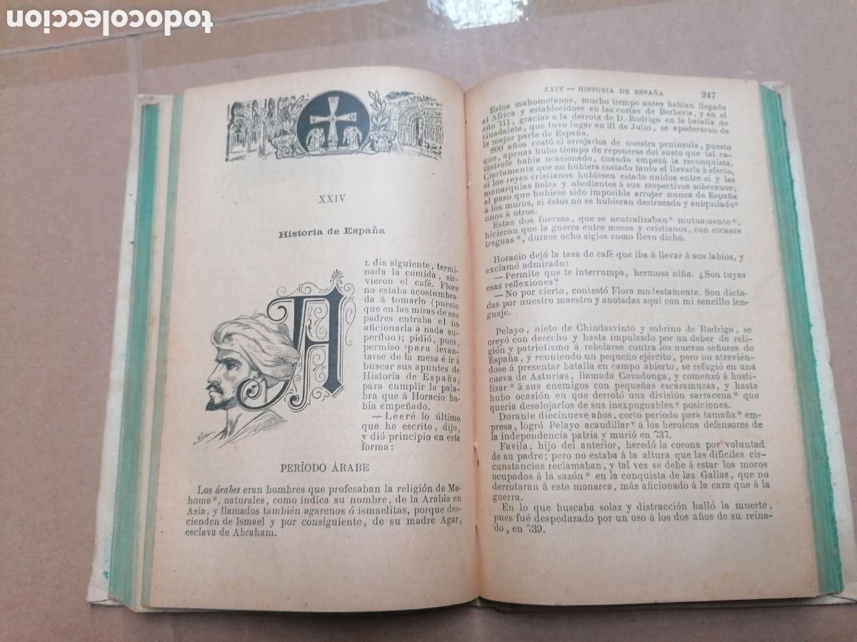 Libros antiguos: Antiguo libro flora - Foto 5