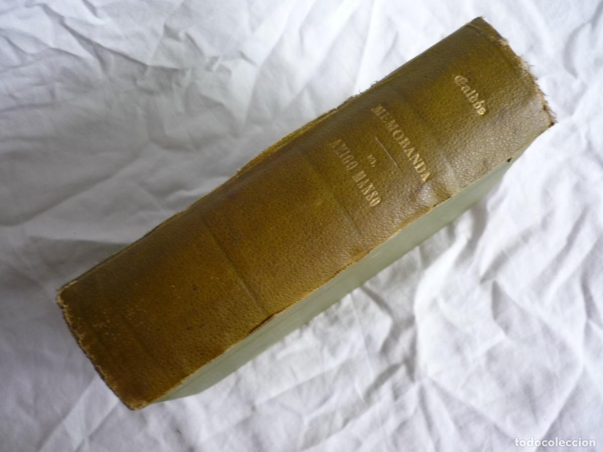 Libros antiguos: Memoranda (1906) + amigo Manso (1893) - Foto 4