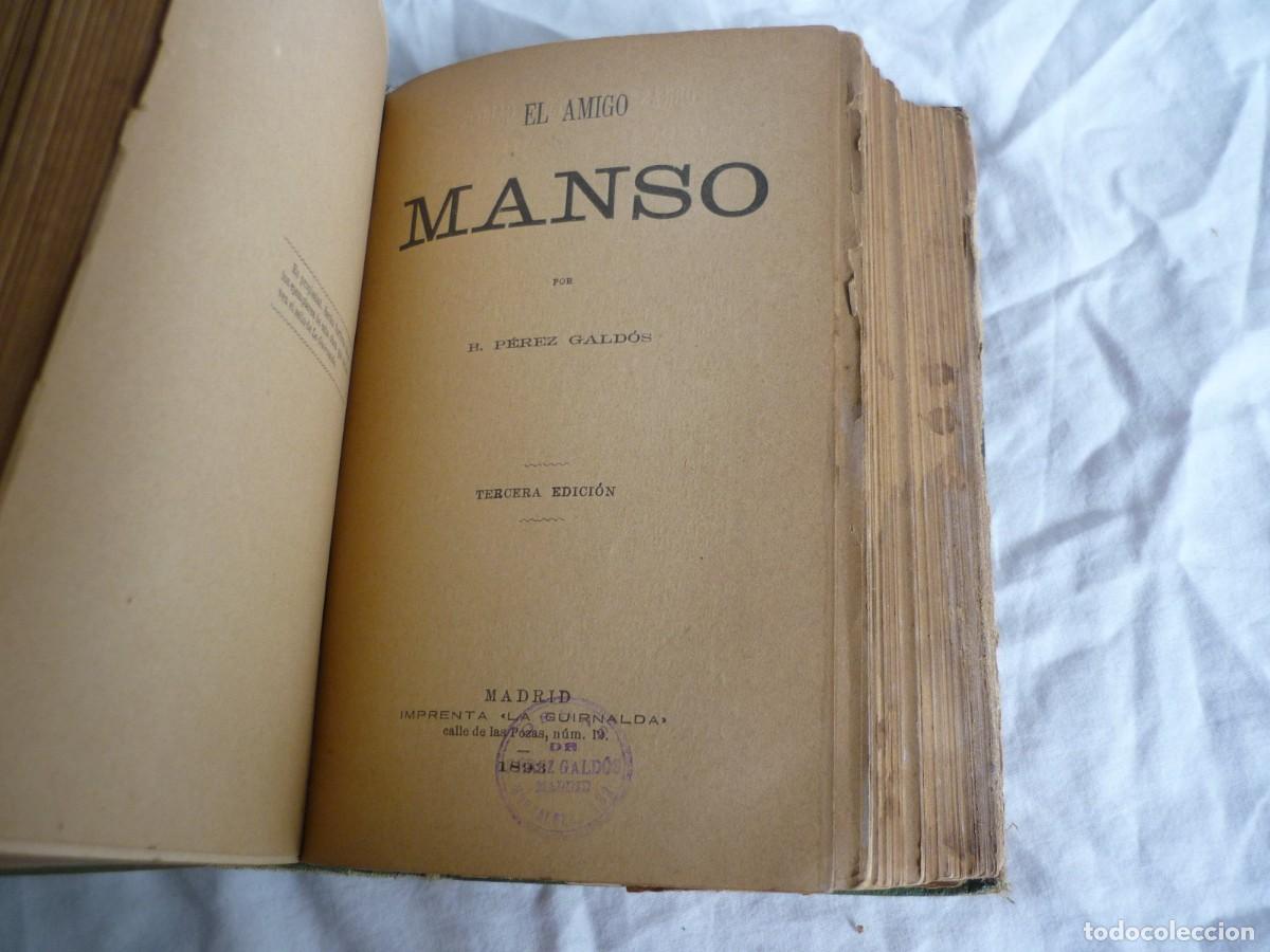 Libros antiguos: Memoranda (1906) + amigo Manso (1893) - Foto 12