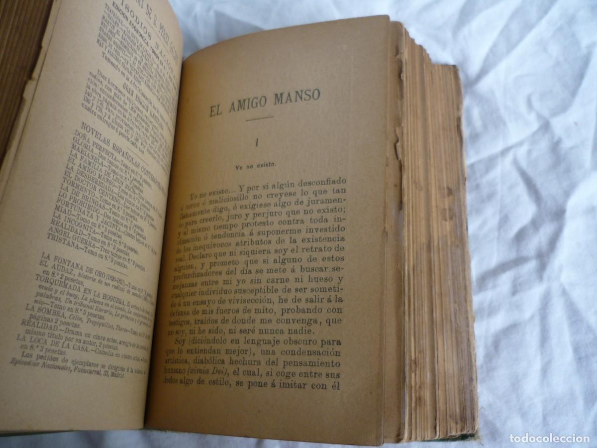 Libros antiguos: Memoranda (1906) + amigo Manso (1893) - Foto 13