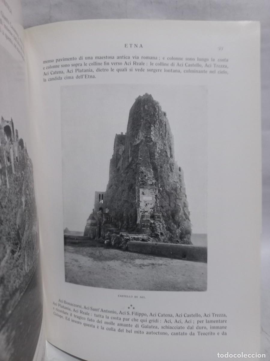 Libros antiguos: Giuseppe De Lorenzo - L Etna - 1928 - Foto 3