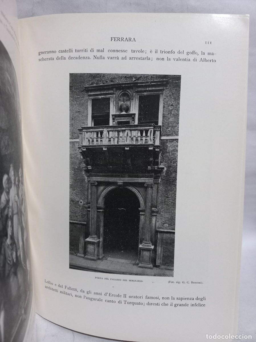 Libros antiguos: Giuseppe Agnelli - Ferrara e Pomposa - 1927 - Foto 3