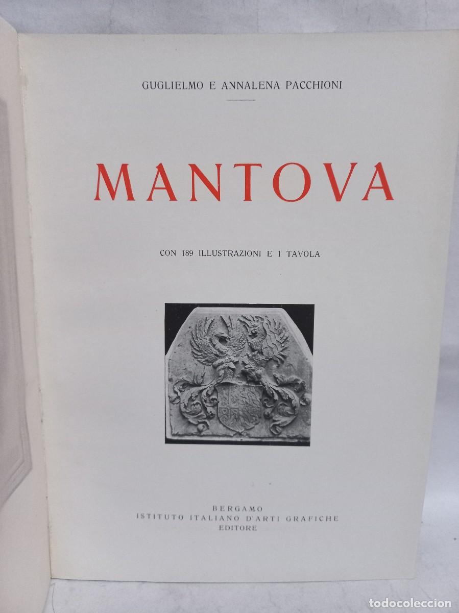 Libros antiguos: G. e A. Pacchioni - Mantova - 1930 - Foto 2