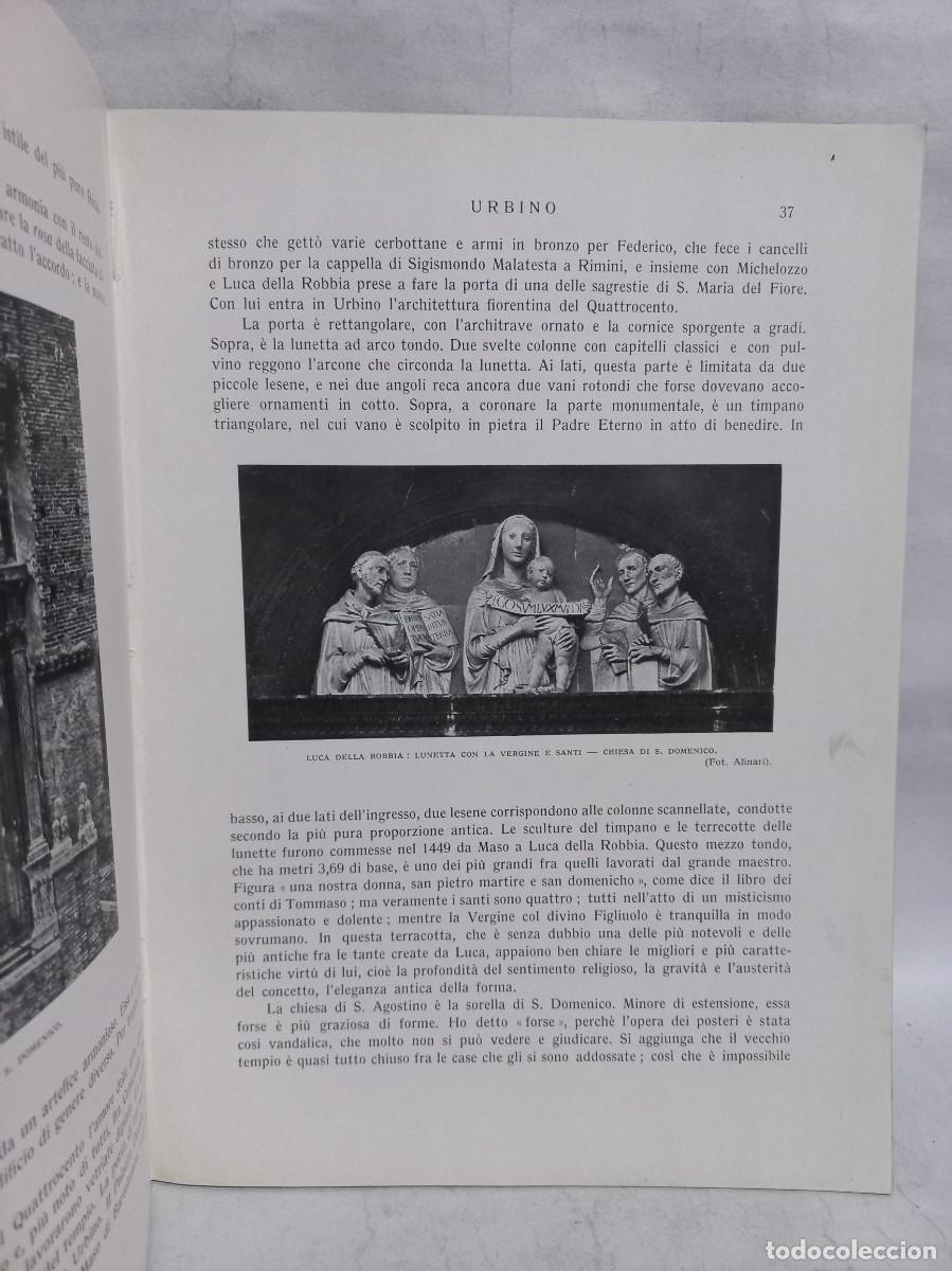 Libros antiguos: Giuseppe Lipparini - Urbino - 1930 - Foto 3