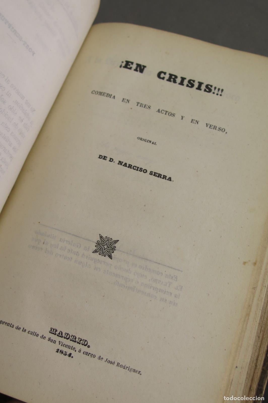 Libros antiguos: 8 OBRAS DE NARCISO SERRA. 1854-1874 - Foto 5