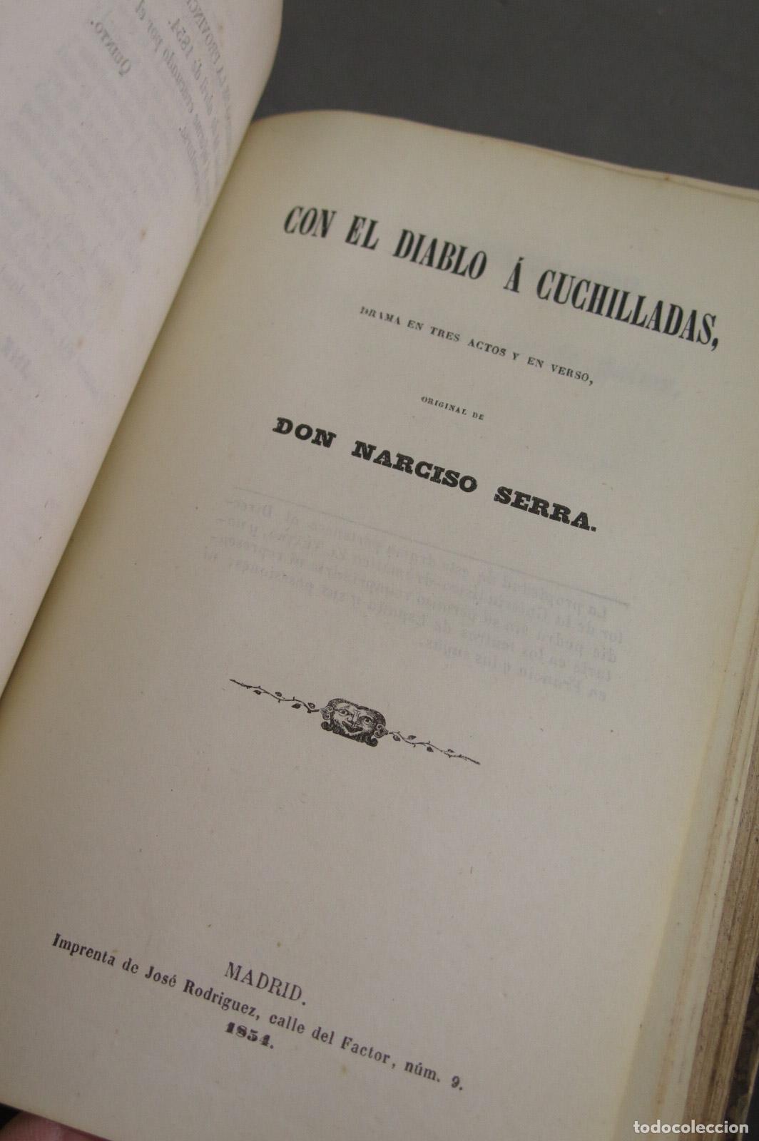 Libros antiguos: 8 OBRAS DE NARCISO SERRA. 1854-1874 - Foto 6