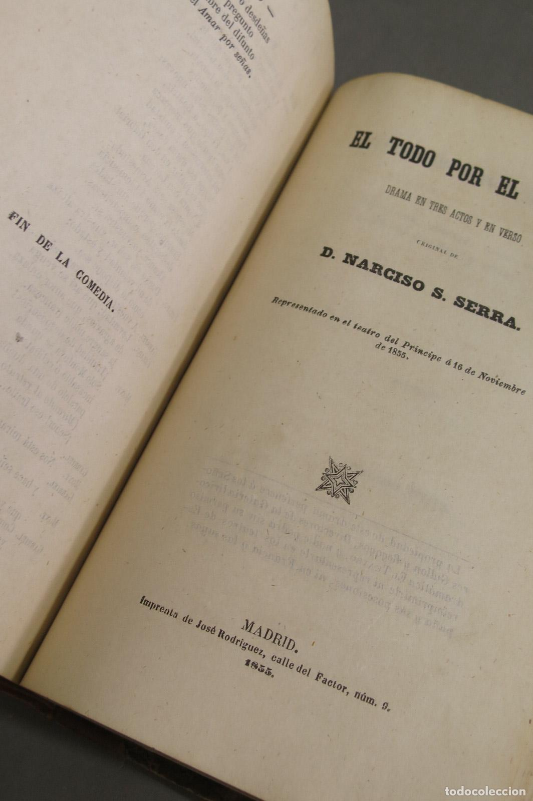 Libros antiguos: 8 OBRAS DE NARCISO SERRA. 1854-1874 - Foto 8