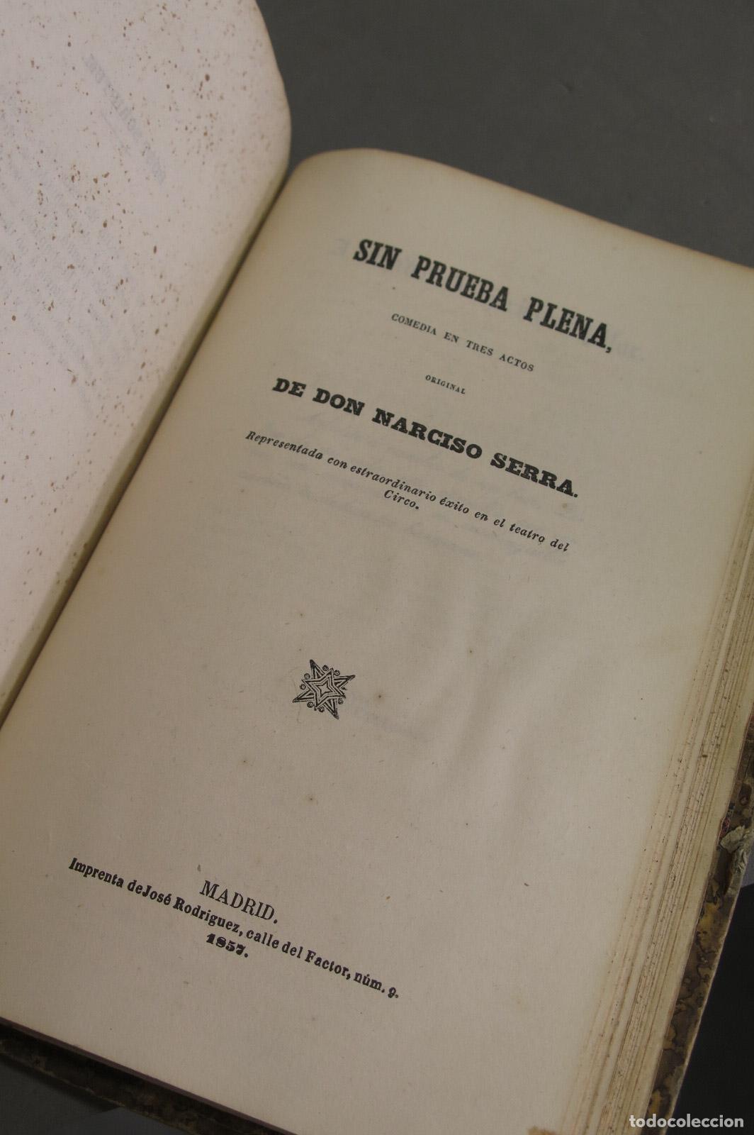 Libros antiguos: 8 OBRAS DE NARCISO SERRA. 1854-1874 - Foto 10