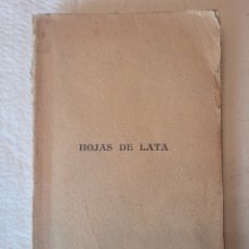 Libros antiguos: HOJAS DE PLATA - COLECCIÓN ALEGRÍA 1913 - JUAN PÉREZ ZÚÑIGA