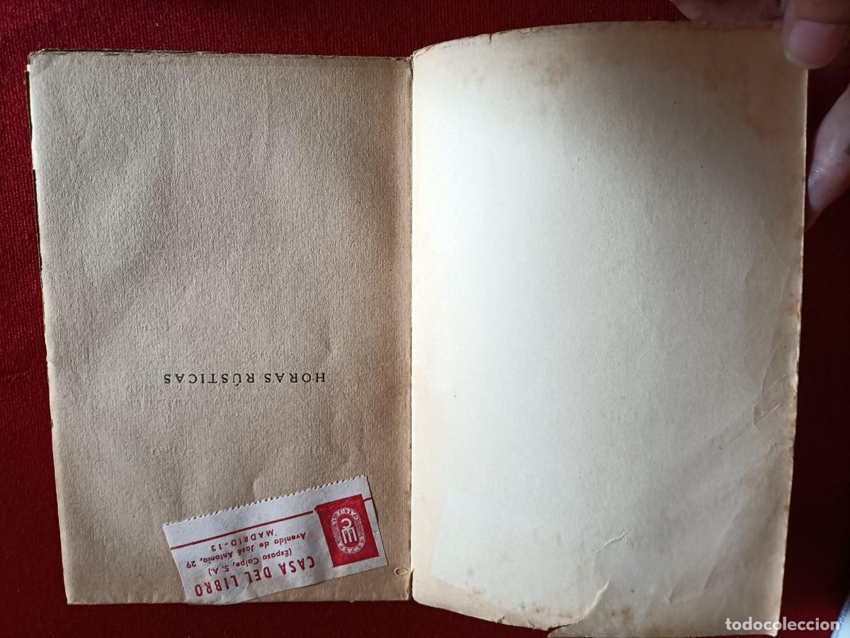 Libros antiguos: Horas R&uacute;sticas. Brunet, Jaime. Calpe 1925 - Foto 2