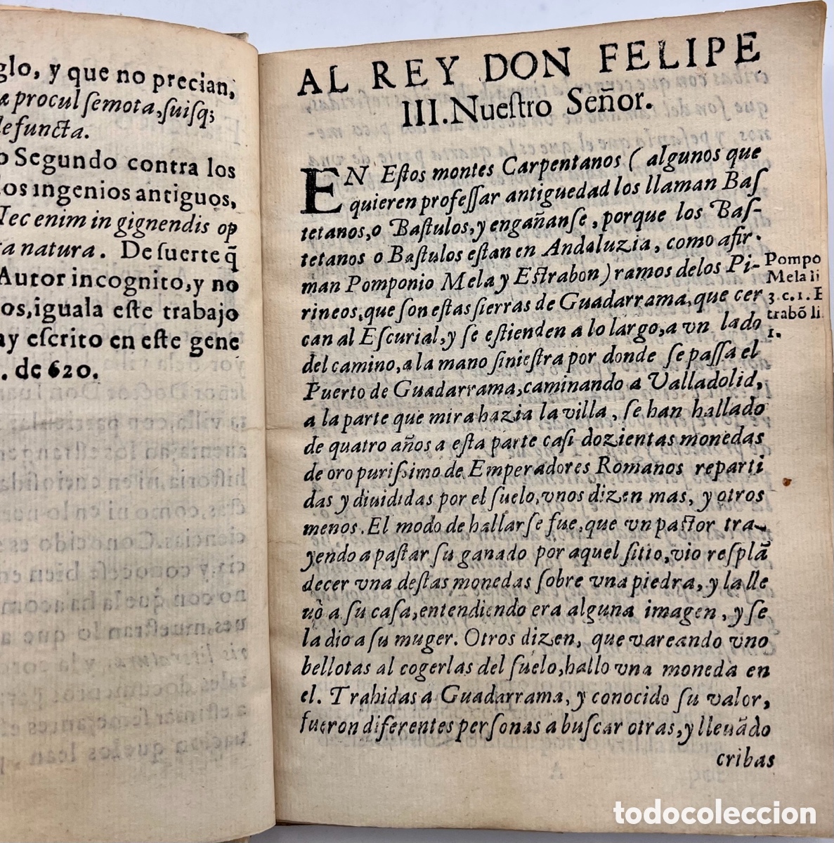 Libros antiguos: 1620. Qui&ntilde;ones. Explicaci&oacute;n de unas monedas de oro&hellip; - Foto 13