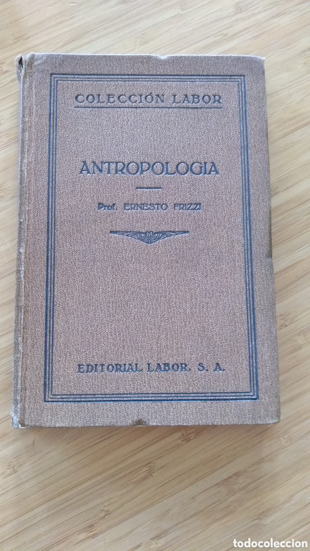 Libros antiguos: Antropologia - Ernesto Frizzi - Foto 1