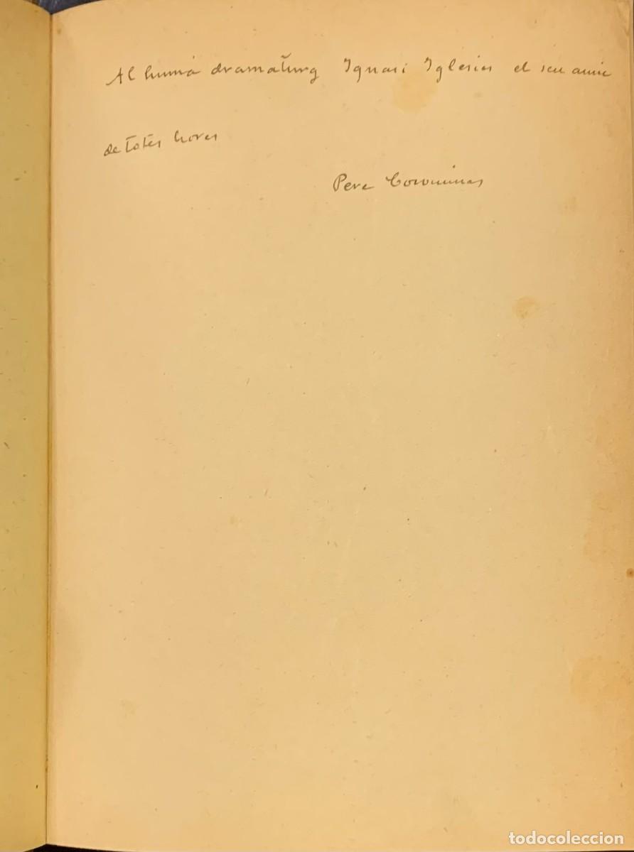 Libros antiguos: La Vida Austera - Pere Corominas - Foto 3
