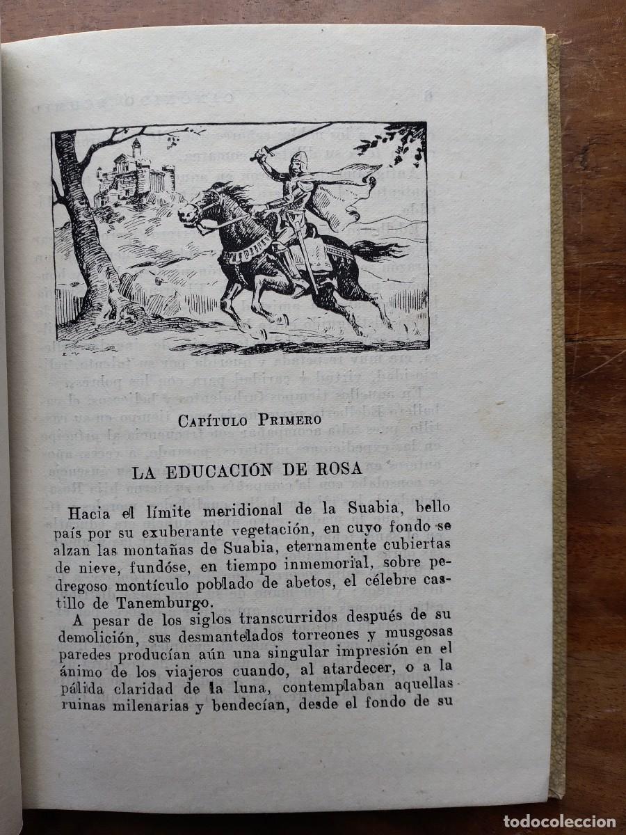 Libros antiguos: Rosa de Tanemburgo Schmid - Foto 4