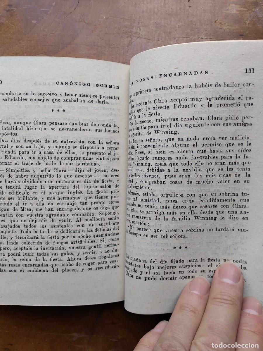 Libros antiguos: Rosa de Tanemburgo Schmid - Foto 5
