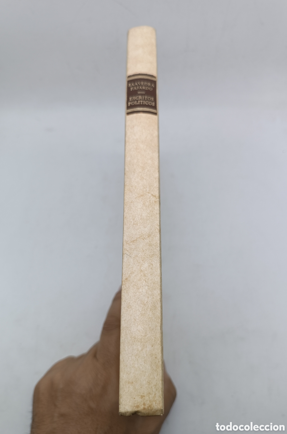 Old books: Escritos pol&iacute;ticos introducciones politica y raz&oacute;n de estado edici&oacute;n bibliofilos de Barcelona