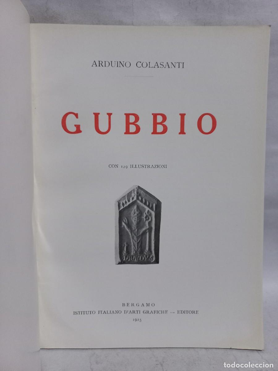 Libros antiguos: Arduino Colasanti - Gubbio - 1925 - Foto 2
