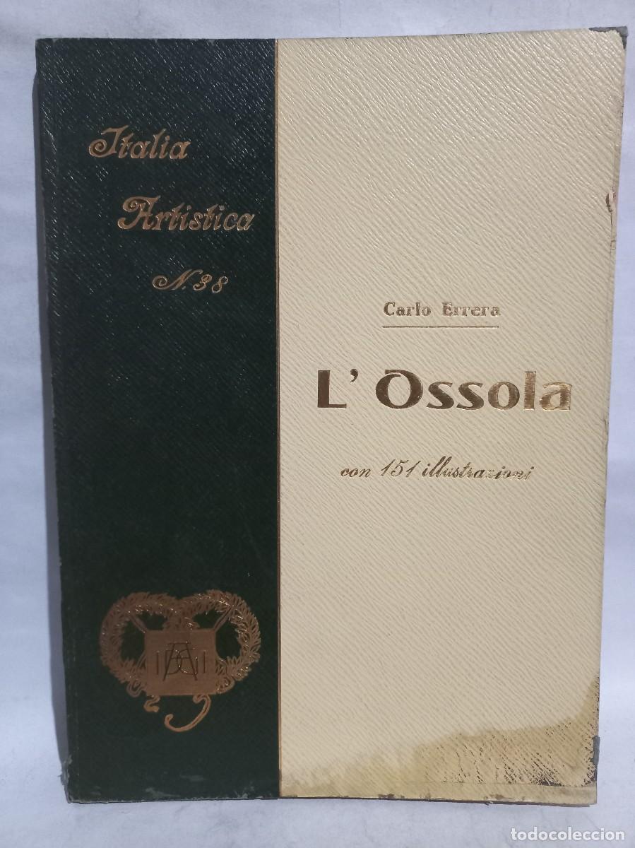 Libros antiguos: Carlo Errera - LOssola - 1908 - Foto 1