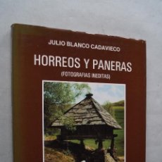 Libros antiguos: HORREOS Y PANERAS. JULIO BLANCO CADAVIECO