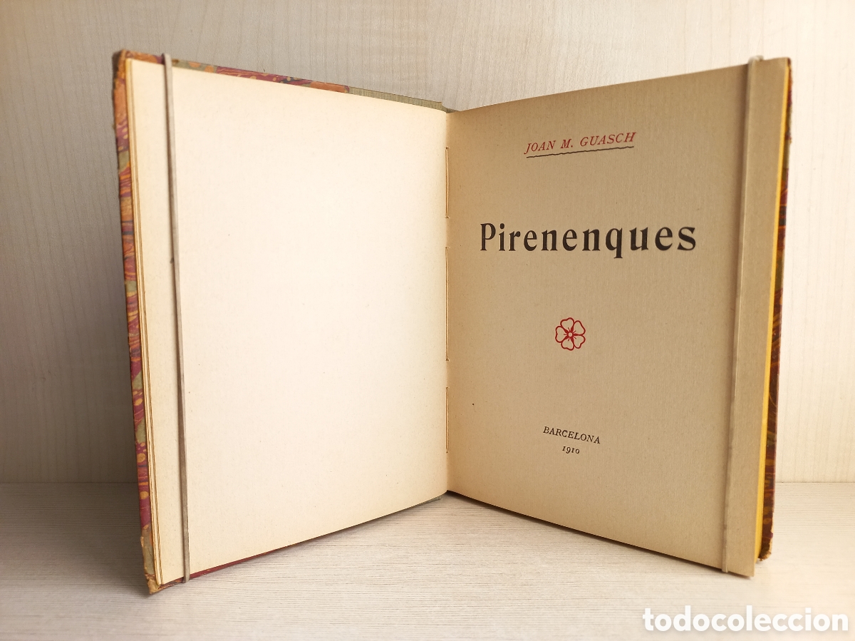Libros antiguos: Pirenenques. Joan Guasch. 1910. Catal&aacute;n - Foto 4