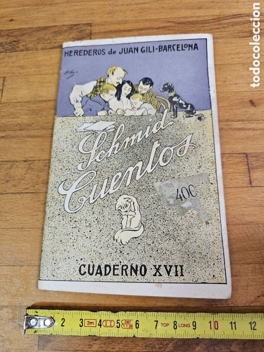 Libros antiguos: Libro Schmid Cuentos, Cuaderno XVII 1920s - Foto 5