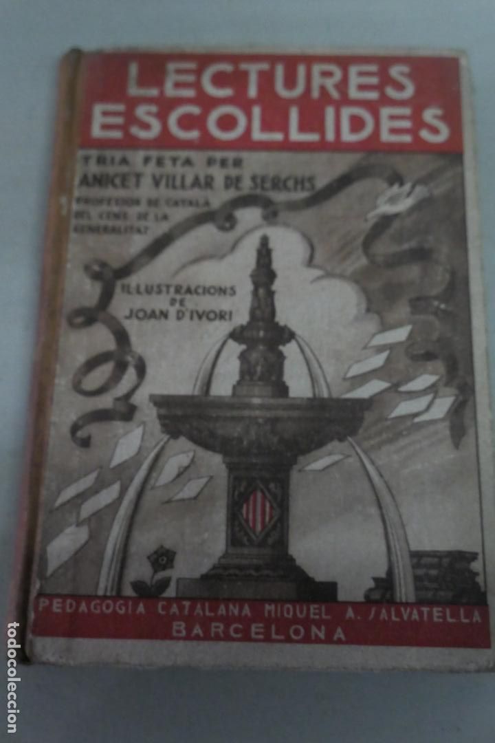 Libros antiguos: Libro escolar. Lecturas escolares - Foto 1