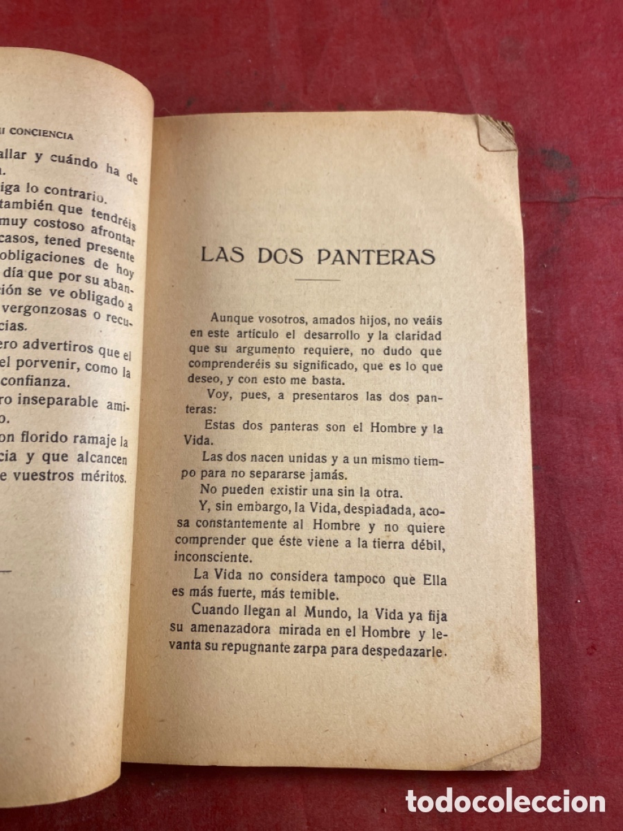 Libros antiguos: LA VOZ DE MI CONCIENCIA VALENCIA 1924 - Foto 6