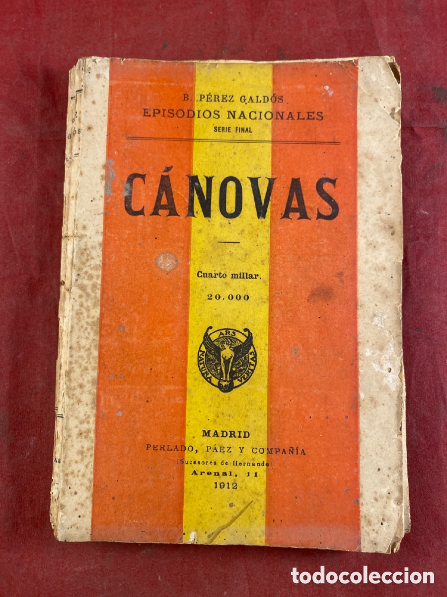 Libros antiguos: C&Aacute;NOVAS 1912 - Foto 1