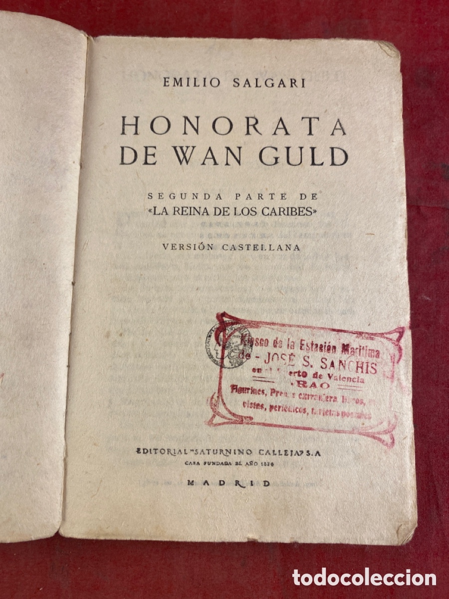 Libros antiguos: HONORATA DE WAN GULD - Foto 2