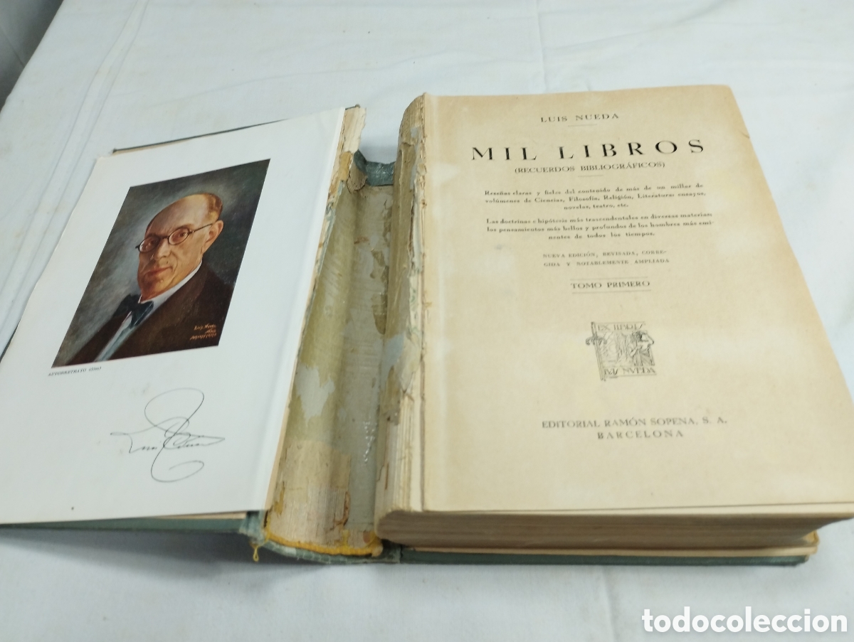 Libros antiguos: Mil libros. Luis Nueda, 1913 KKB - Foto 4