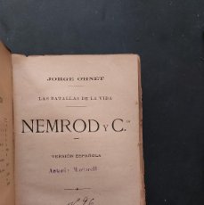 Libros antiguos: NEMROD Y COMPAÑIA- JORGE OHNET- 1894