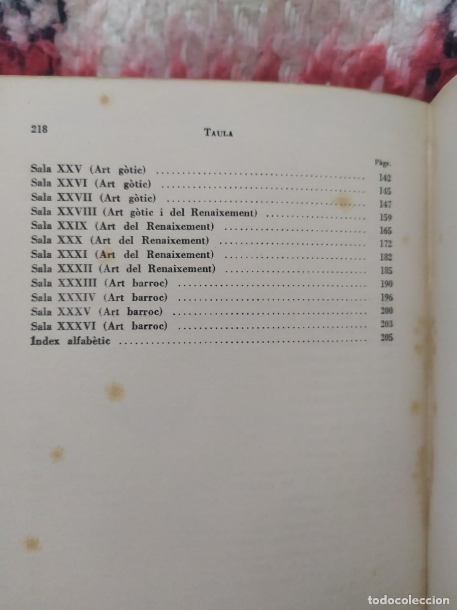 Libros antiguos: 1936. Cataleg del Museu dart de Catalunya. - Foto 4