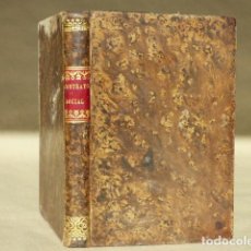 Libri antichi: EL CONTRATO SOCIAL Ó PRINCIPIOS DEL DERECHO POLÍTICO (JEAN-JACQUES ROUSSEAU) - LONDRES 1832