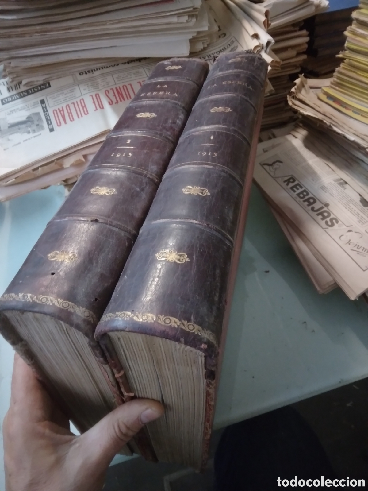 Libros antiguos: Revista La Esfera, a&ntilde;o 1915, 2 tomos - Foto 1