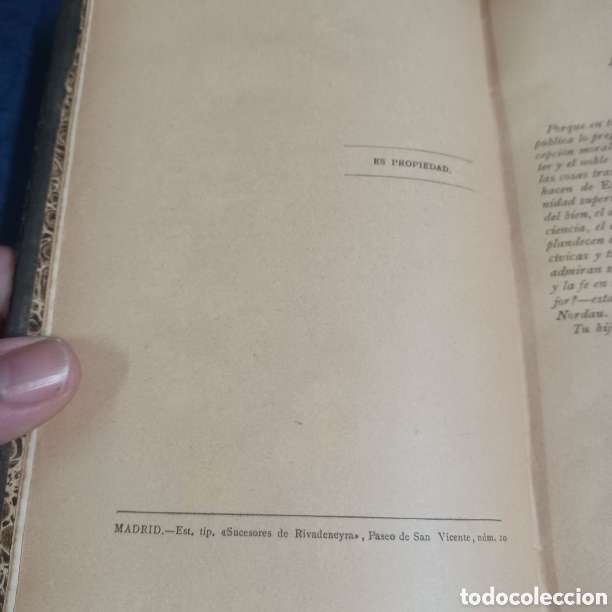 Libros antiguos: EL MAL DEL SIGLO - MAX NORDAU - Foto 4