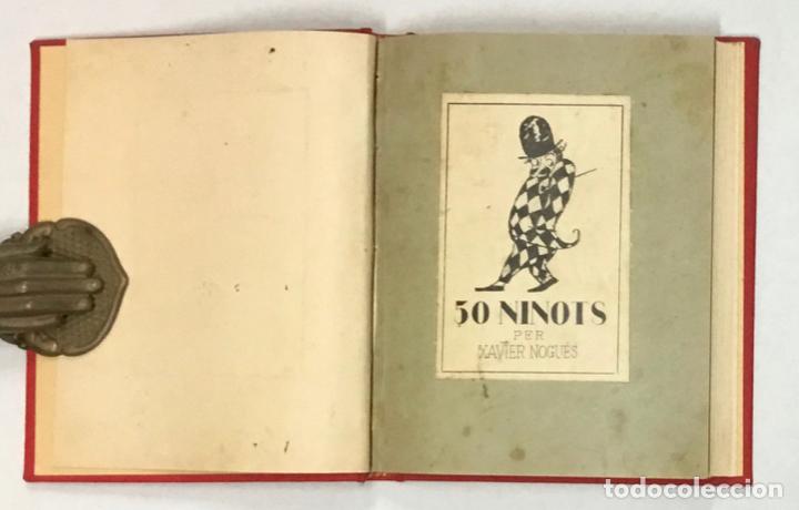 Libros antiguos: 50 NINOTS. - NOGU&Eacute;S, Xavier. - Foto 2