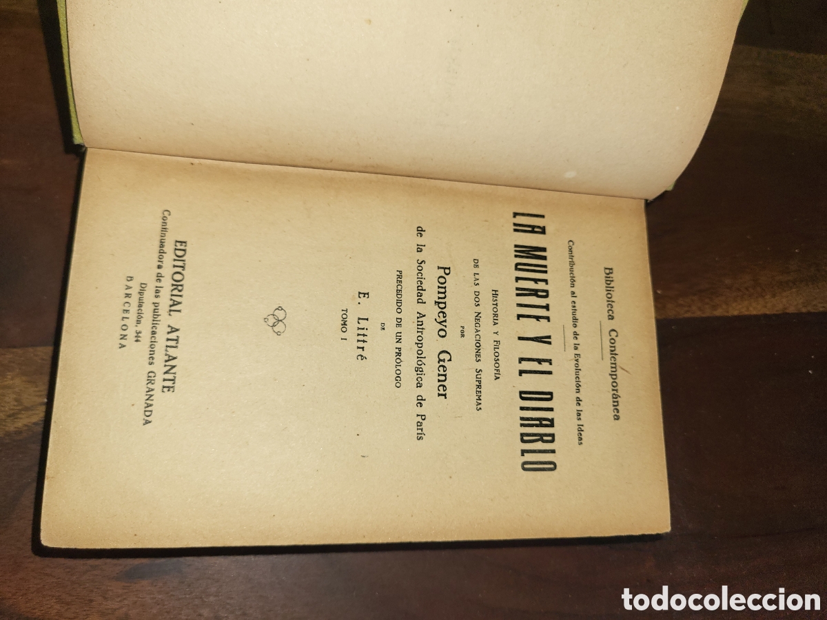 Libros antiguos: La muerte y el diablo 1920 - Foto 3