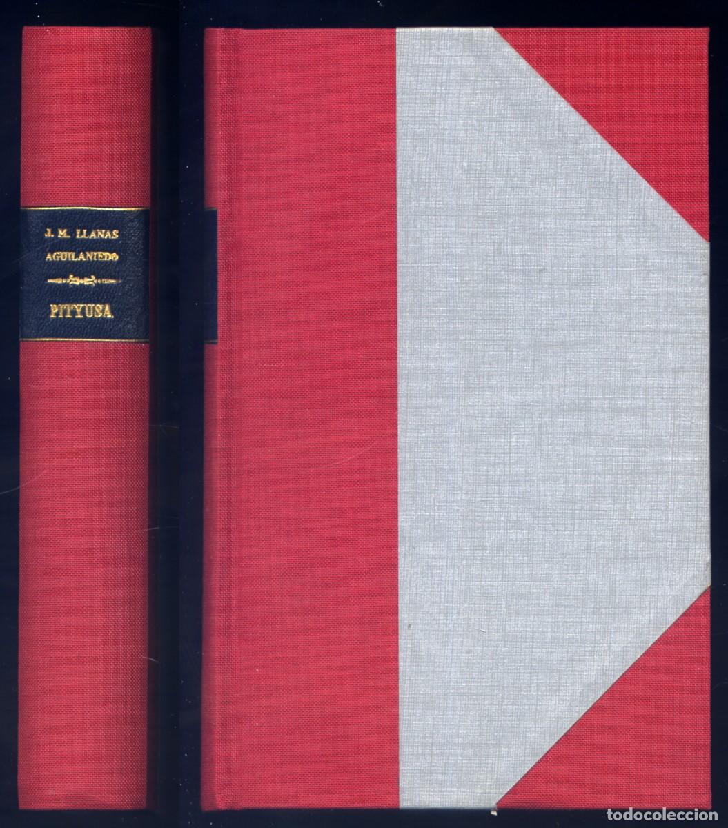 Libros antiguos: LLANAS, Jos&eacute; M&ordf;. Pityusa. Novela. S.a. (1908). - Foto 1
