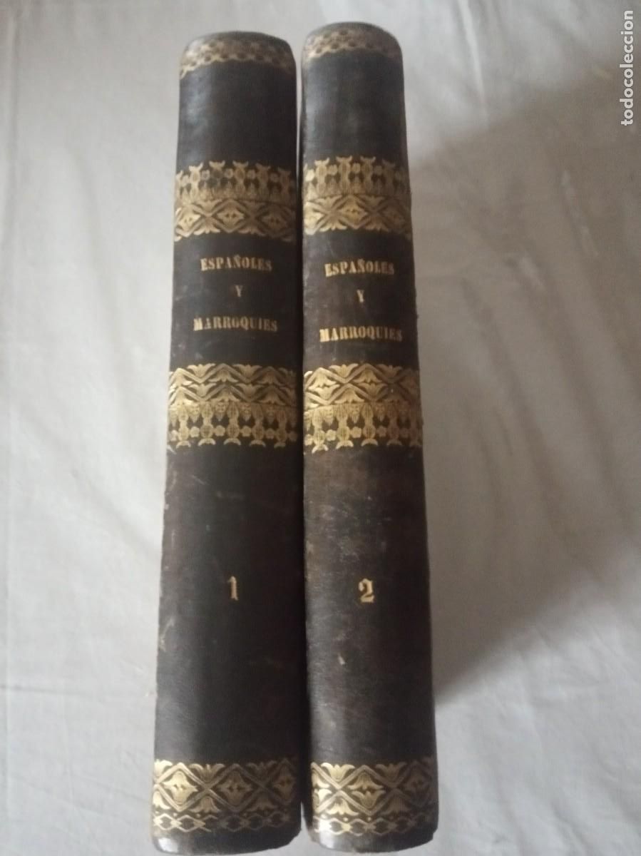 Libros antiguos: ESPA&Ntilde;OLES Y MARROQUIES, HISTORIA DE LA GUERRA DE AFRICA. -EVARISTO VENTOSA.