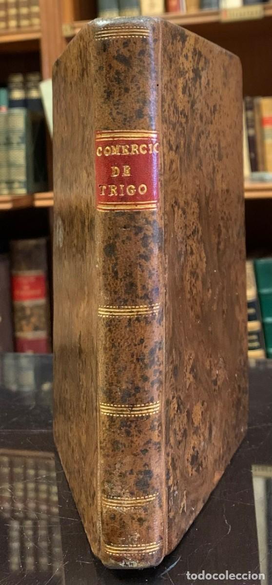 Libros antiguos: Dialogos sobre el Comercio de Trigo - Abate Galiani - Foto 1
