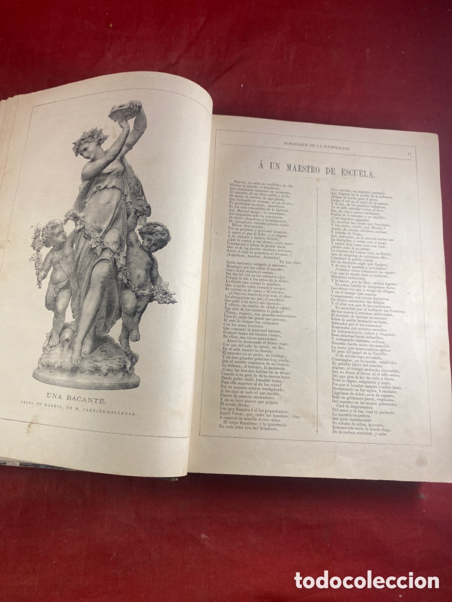 Libros antiguos: Almanaaue de la Ilustraci&oacute;n 1879 a 82 - Foto 7