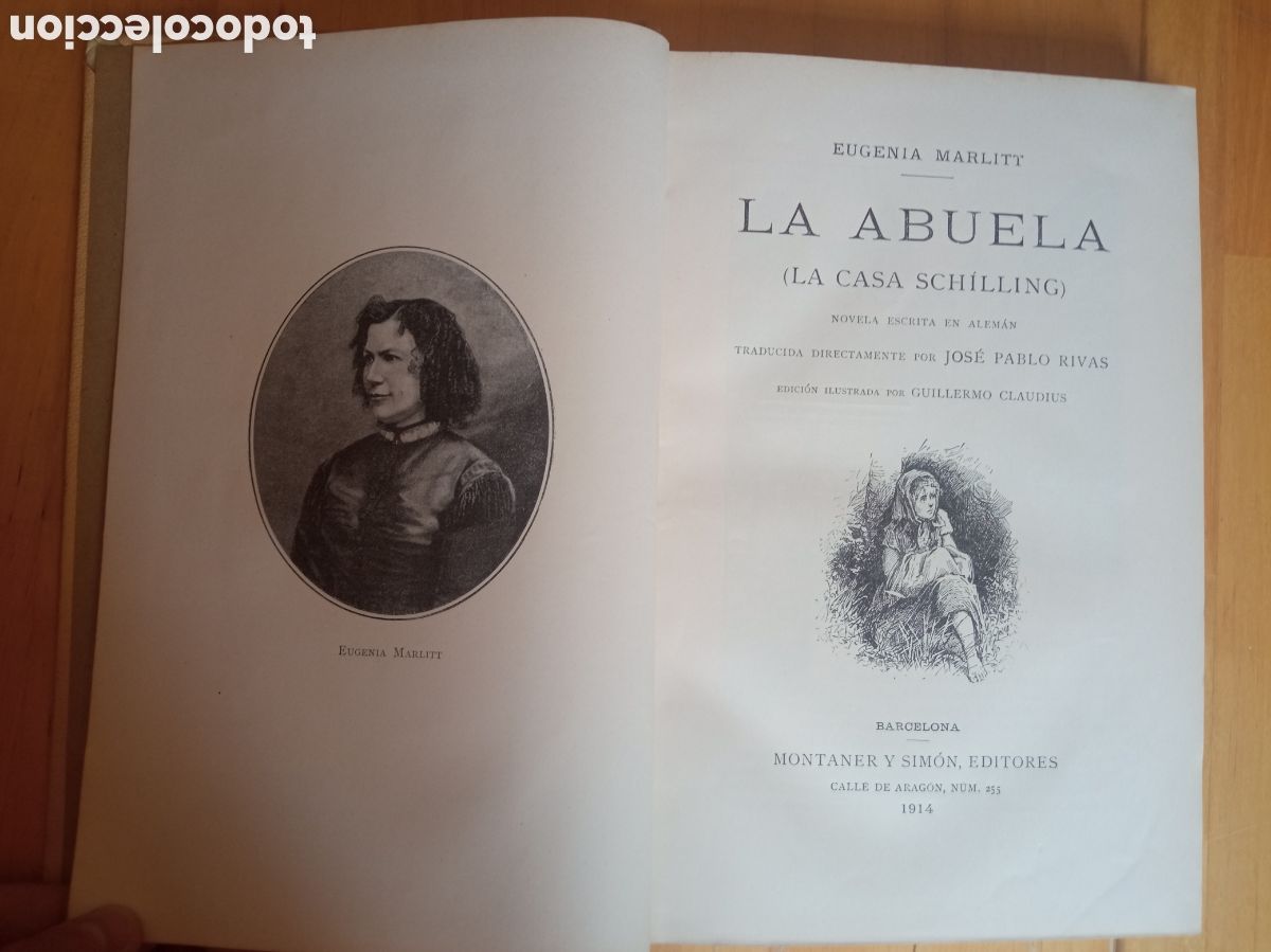 Libros antiguos: La abuela ( La casa Schilling) - MONTANER Y SIM&Oacute;N - Foto 2